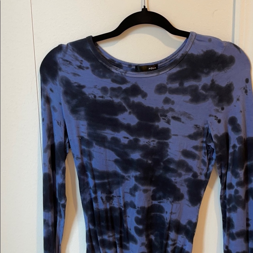 AQUA tie dye body suit